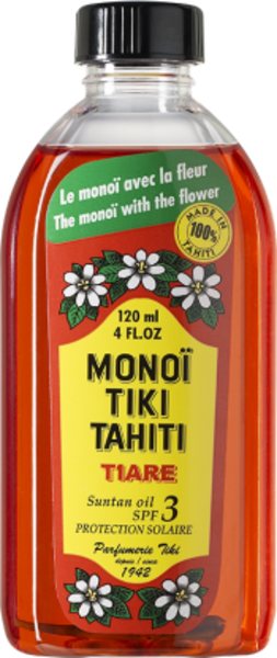 Monoi de Tahiti Bronzant 120ml - Tiare