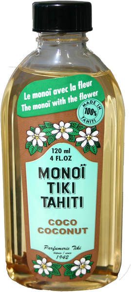 Monoi Tahiti Kokos mit Tiareblume - 120 ml - Tiki