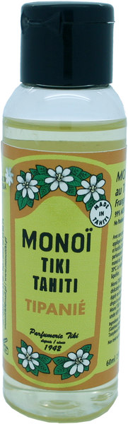 Monoi Tahiti Frangipanier (Tipanie) mit Tiareblume - 60 ml - Tiki