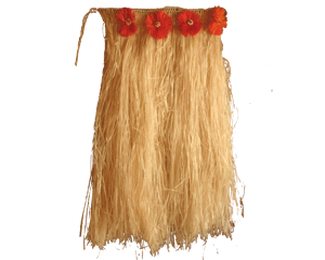 More or Hula skirt - For children - Natural color