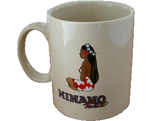 Taza Hinano Tahiti - Beige