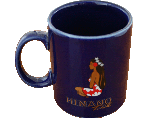 Hinano Tahiti Mug - Navy blue