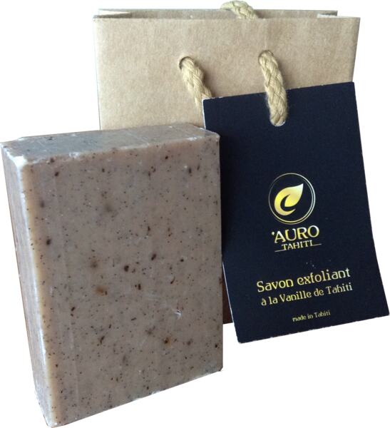 Tahitian Vanilla Exfoliating Bar Soap