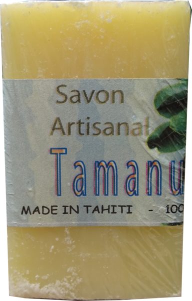 Handgemachte Seife Tamanuöl aus Tahiti
