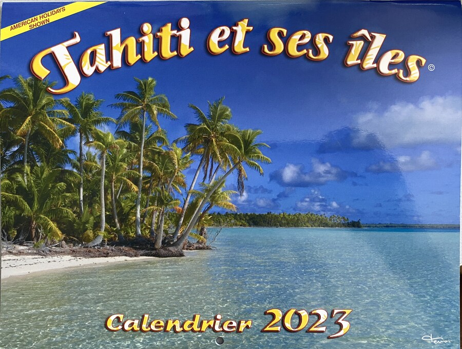 Kalender 2023 - Tahiti und seine Inseln (A4)
