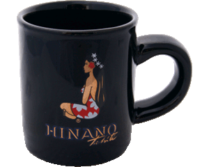 Tasse à café Hinano - Noir